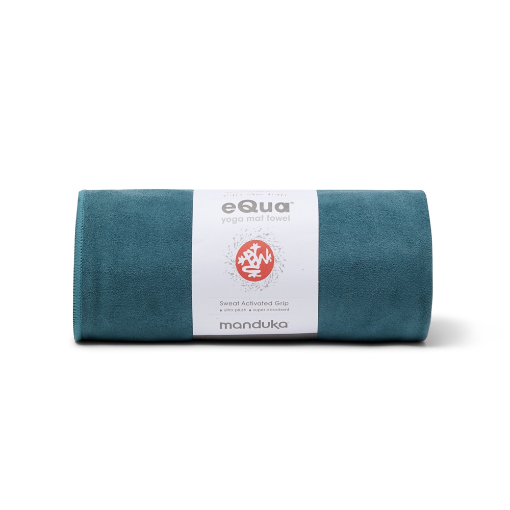 【Manduka原廠正品】eQua Towel 瑜珈鋪巾 加長版 - Sage 免運費