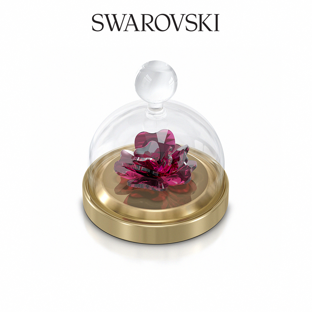 SWAROVSKI 施華洛世奇 Garden Tales—水晶鐘罩與玫瑰
