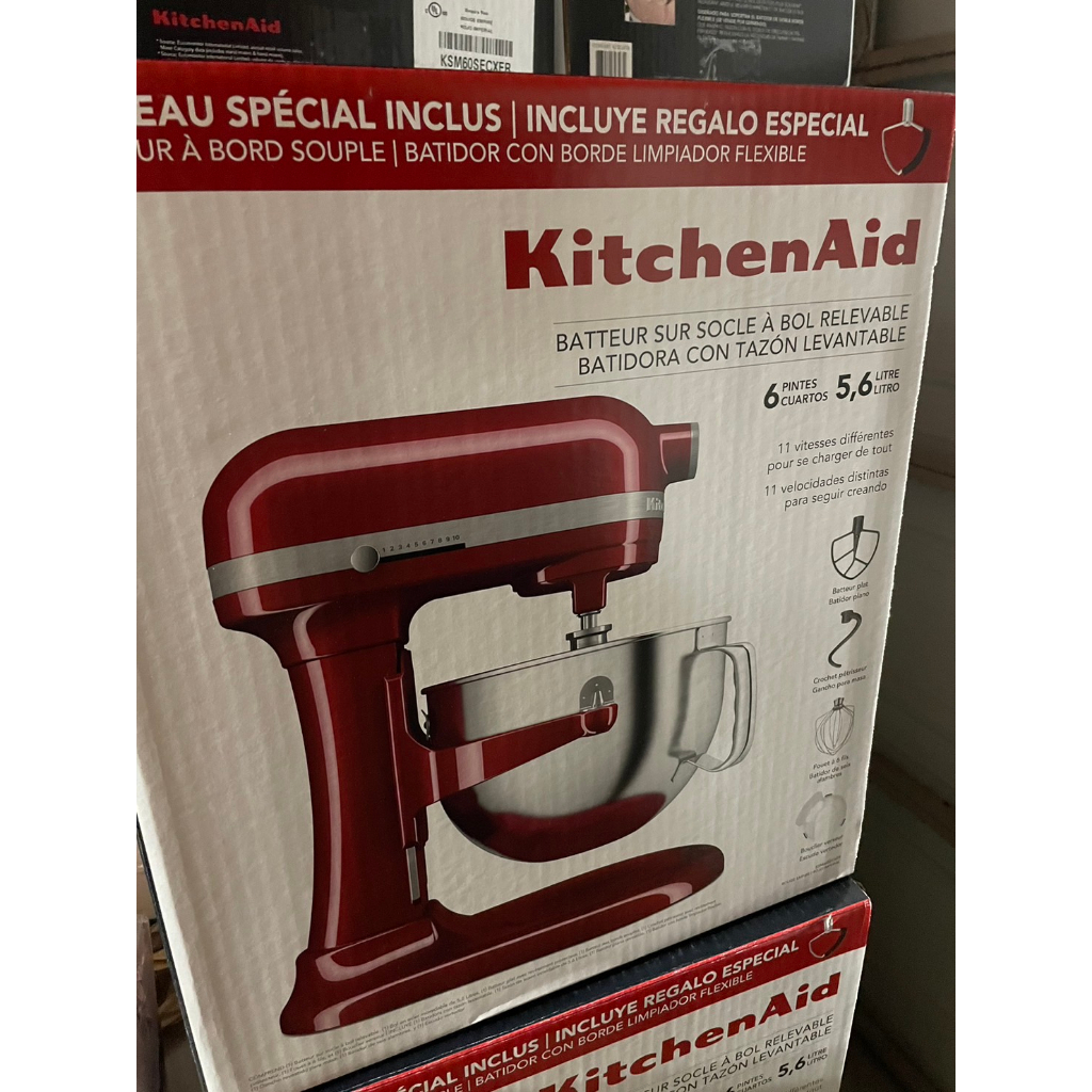 新上市2023年最新款 全新現貨 KitchenAid升降式攪拌機 Pro600 6QT 5.7L (11段變速馬達)