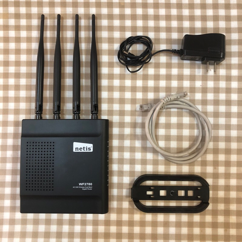 二手【Netis】WF2780 AC1200雙頻Gigabit wifi無線分享器 2017年製造