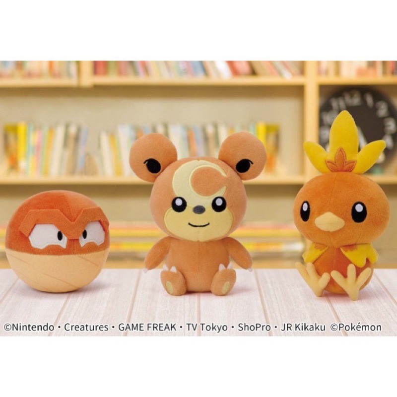 日本帶回 Bandai 寶可夢 pokemon Bandai namco 新葉喵 水躍魚 迷你龍 熊寶寶 卡蒂狗 淚眼蜥