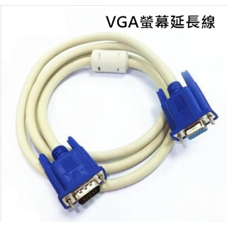 [環島科技]VGA螢幕延長線 15公對15母 VGA延長線 螢幕延長線 投影機連接線