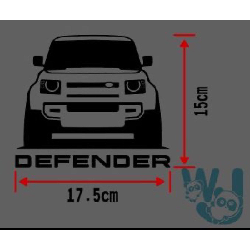 Land Rover DEFENDER 貼紙