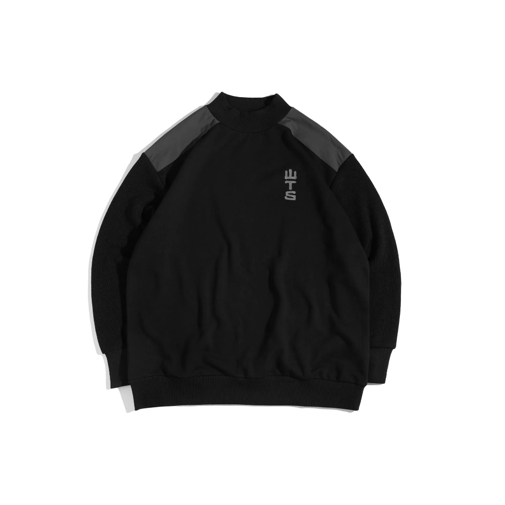 PHANTACI WTS MOCK SWEATSHIRT-BLACK 衛衣