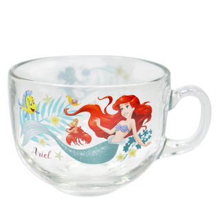 【Disney】迪士尼玻璃馬克杯-小美人魚玻璃杯495ml DS-8305AR-V