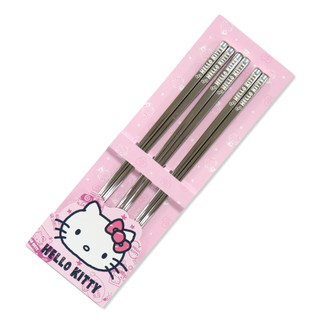 HELLO KITTY不鏽鋼筷子三入組 KS-8629
