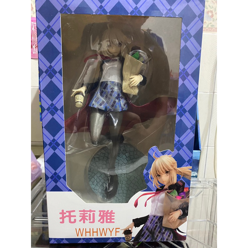 fate 托莉雅 賽巴 英靈旅裝 校服 少女 巨無霸 港版 公仔