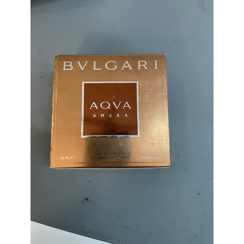 Bvlgari 寶格麗 香水 AQVA AMARA 50ML 購自於台灣桃園機場免稅店 沒用過