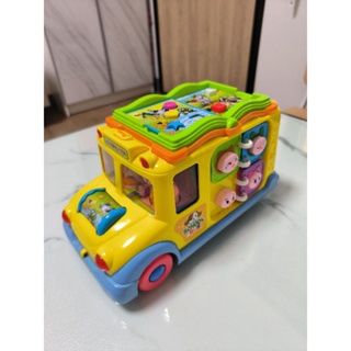 ♥️已售出勿下單♥️匯樂 校園巴士 音效汽車玩具
