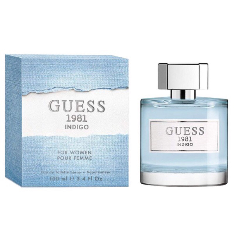 Guess INDIGO 1981靛藍女性淡香水100ML