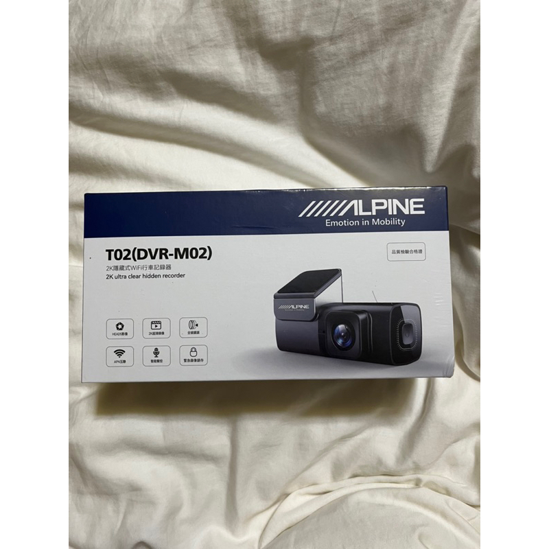 ALPINE T02(DVR-M02)行車記錄器