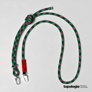 Topologie 8.0mm Rope 繩索背帶/寶石綠粉紅【僅含背帶】