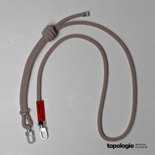 Topologie 8.0mm Rope 繩索背帶/灰紅藍混色格紋【僅含背帶】