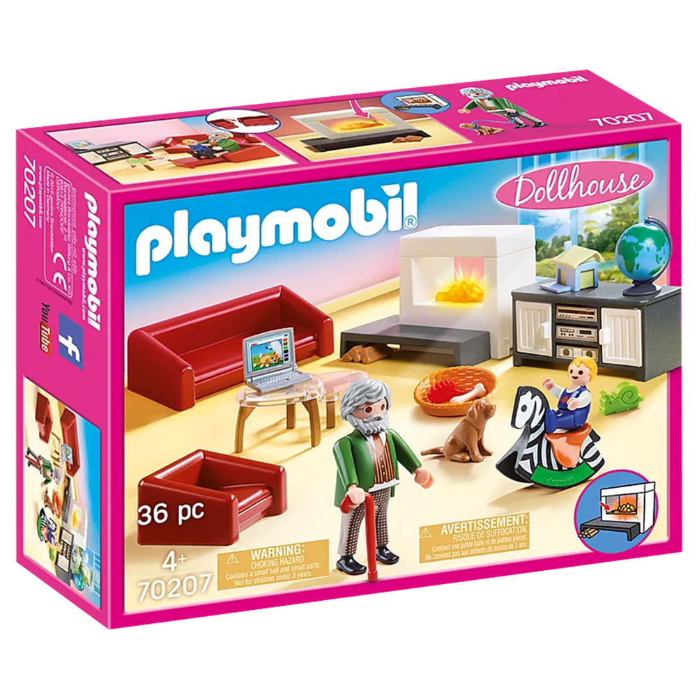 playmobil 摩比積木 客廳 PM70207