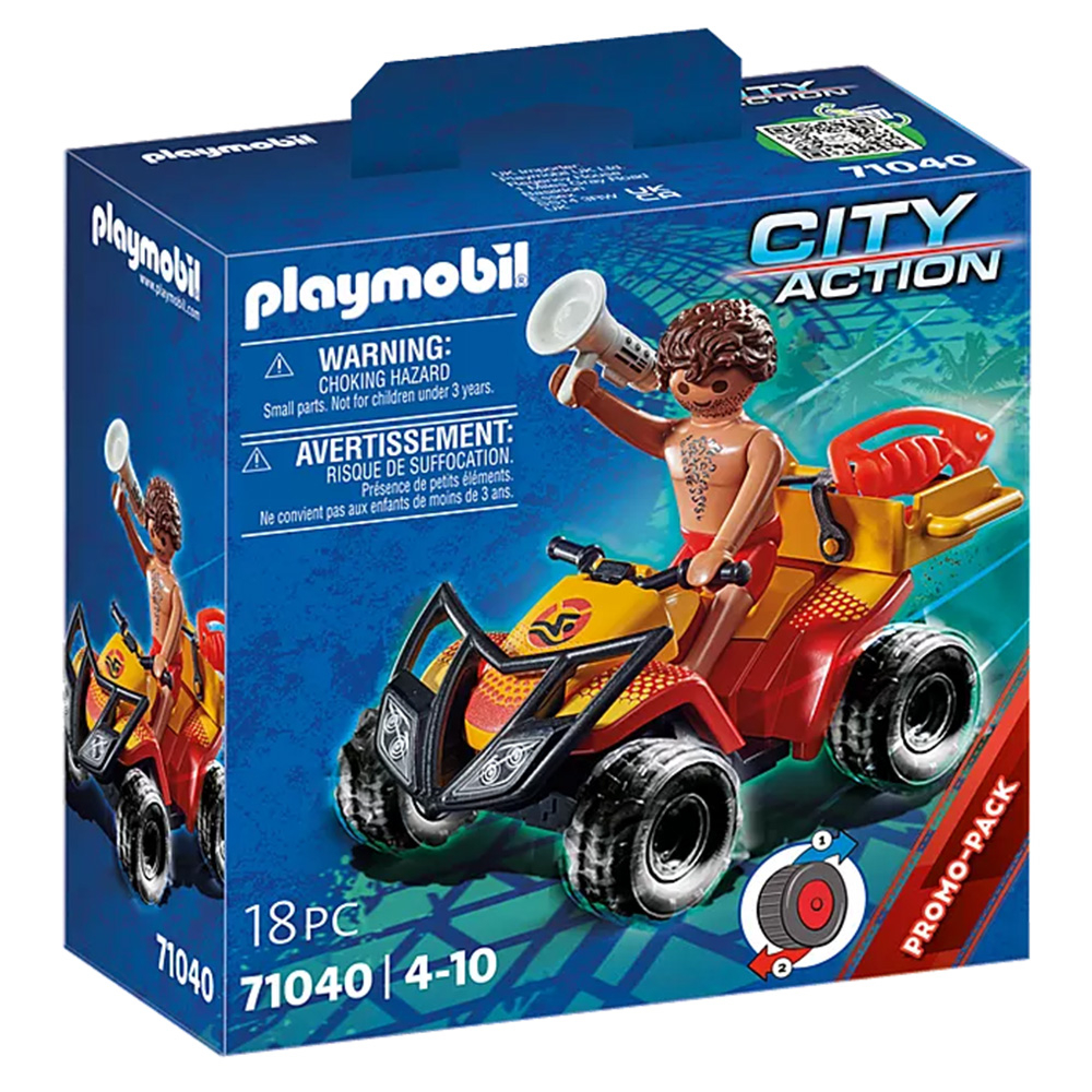 playmobil 摩比積木 海灘巡邏車 PM71040