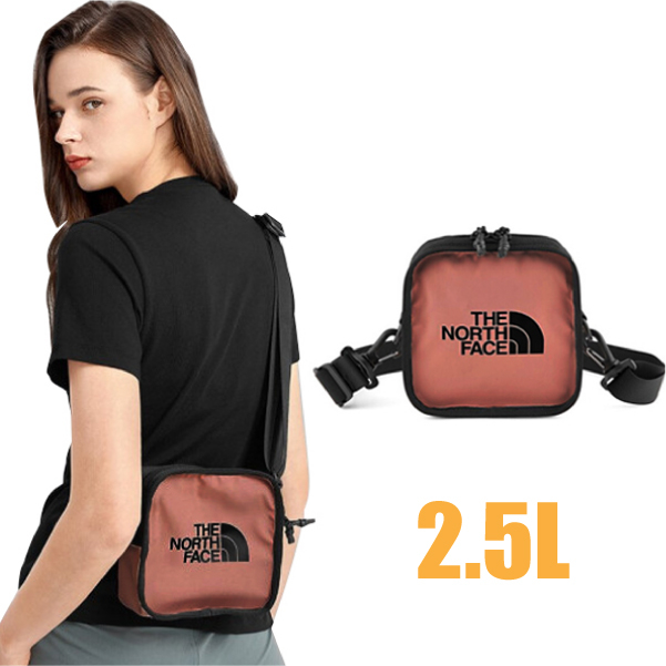 【美國 The North Face】零碼特價》2.5L 二用防水側背包/運動腰包 手機證件斜背包 零錢置物包_3VWS