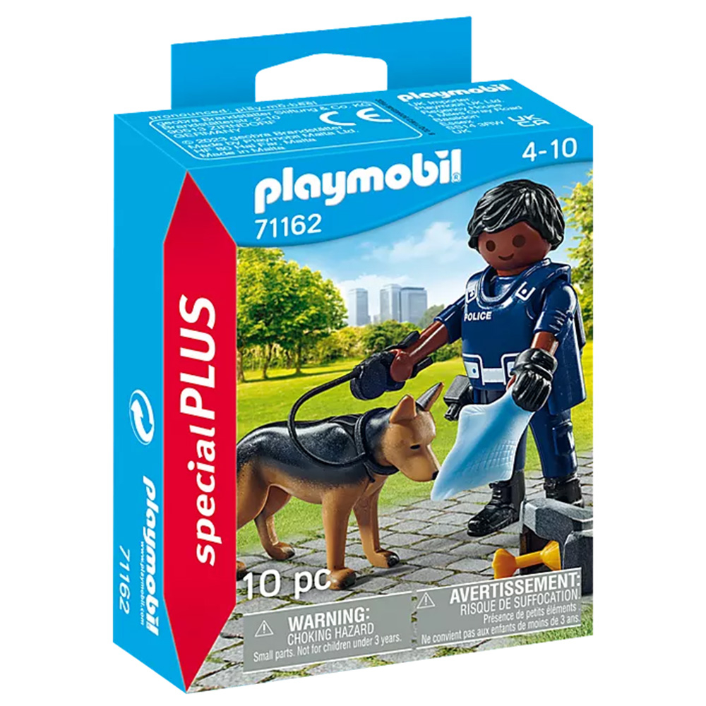 playmobil 摩比積木 警察與狗 PM71162