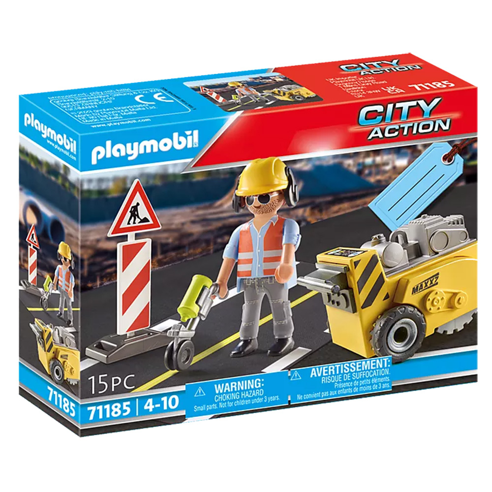 playmobil 摩比積木 建築工人組 PM71185