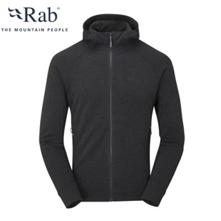 Rab|英國|Nexus Hoody 男輕量保暖中層外套/QFF-70 黑