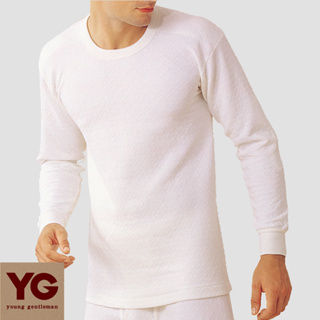 【YG】遠紅外線保暖機能圓領長袖衣-SYP9350