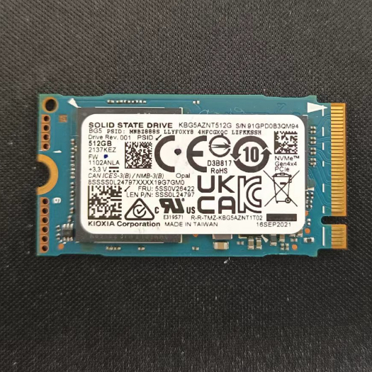 【KIOXIA】SSD BG5 512GB (拆機良品)