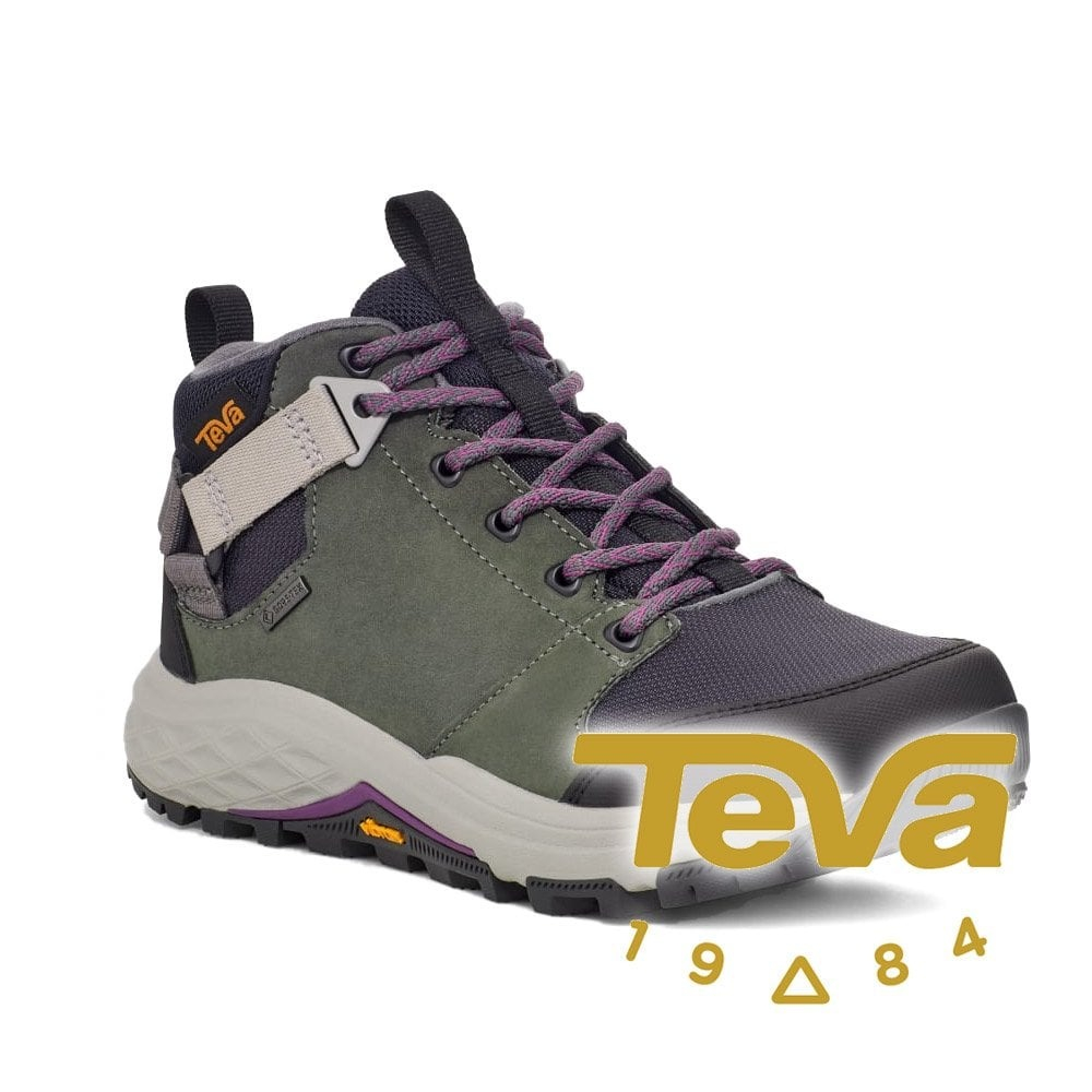 【TEVA】女Grandview高筒GTX健行鞋 『深灰』1106832