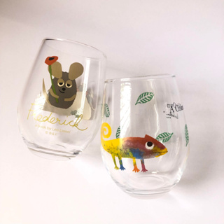 日本製 玻璃杯 田鼠阿佛 變色龍 自己的顏色 李歐‧李奧尼 Leo Lionni’s Friends