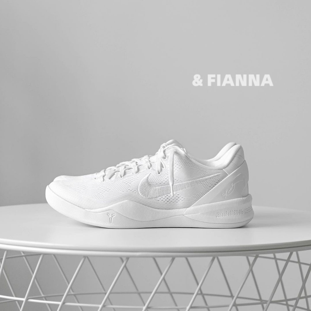 【FianNa】Nike Kobe 8 Protro "Halo" ZK8 低筒 白色 科比 籃球鞋FJ9364-100