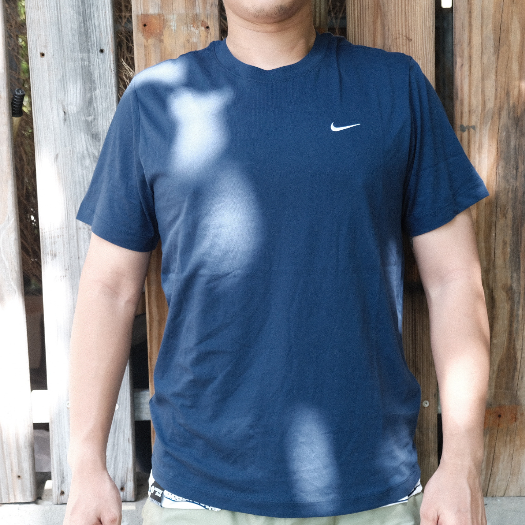 Nike Swoosh 短袖 單勾簡單 刺繡logo短T BV0508 素面 卡其色 海軍藍色
