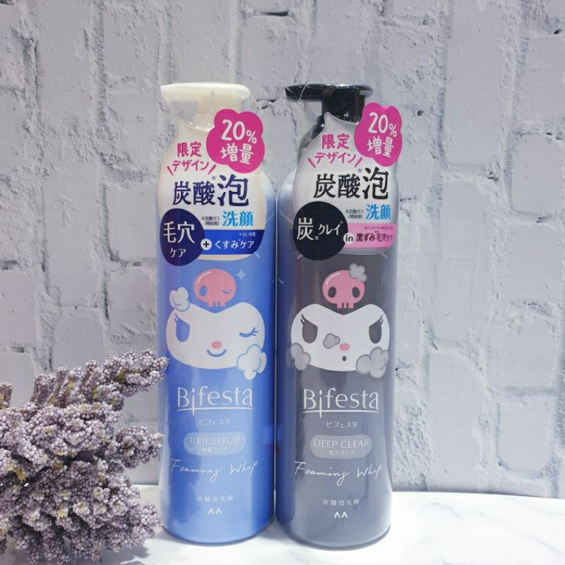 日本 Bifesta 碧菲絲特碳酸泡洗顏(酷洛米增量版)20%增量~216g/瓶