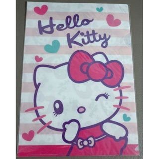 * 日本 三麗鷗 Hello Kitty 凱蒂貓 半身 造型 文件夾 資料夾