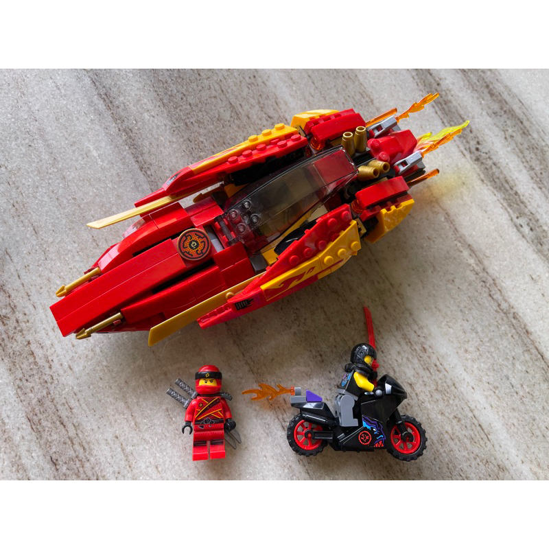 小毛樂高窩 lego 樂高 70638忍者元素火戰車加人偶組 凱 kai 忍者 ninjago 武器 載具 夜光 njo