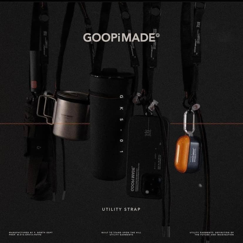 Goopi GoopiMade 孤僻 GKS-01 機能水壺提袋 #goopi #展場限定 P-3S DE-03