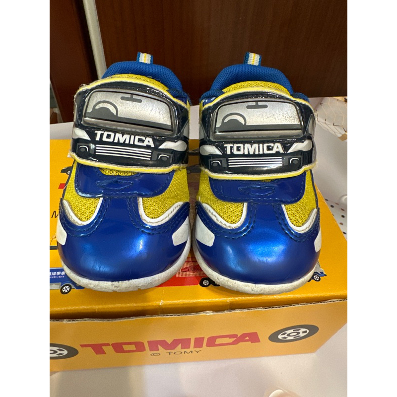 Tomica藍色車車童鞋-15號10/10免運
