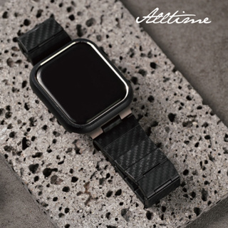 【AllTime】碳纖紋極輕量 Apple watch通用錶帶 Ultra S8 S7 S6 S5 S4 SE SE2
