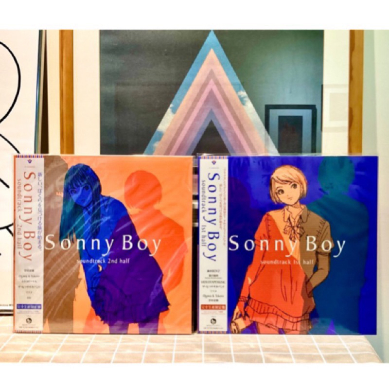 ✨推薦【現貨】日本動畫漂流少年Sonny Boy soundtrack  Vol.1 &amp;2nd黑膠 落日飛車銀杏boyz