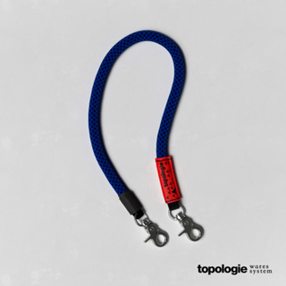 Topologie 10mm 繩索腕帶/未來藍格紋【僅含背帶】