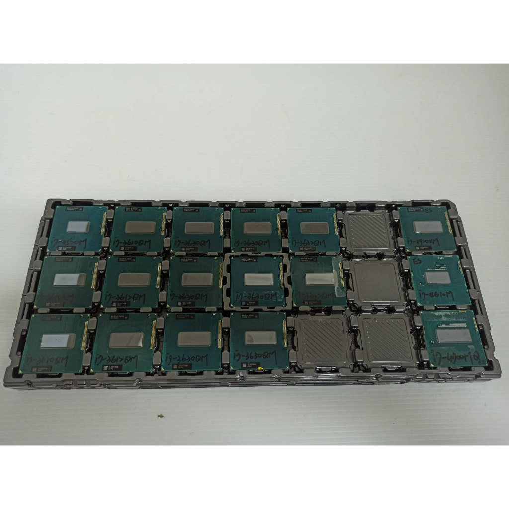 筆電CPU 二三四代 Intel Core i7-2620M / i7-3630QM / i7-4700MQ