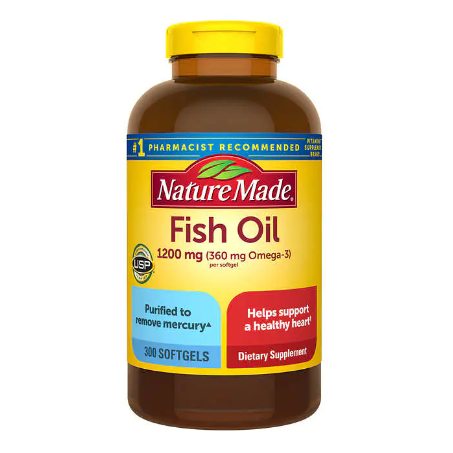 ✨預購✨ 即將調漲 新包裝 300顆 萊萃美魚油 Nature Made 高單位 Fish Oil 美國好市多代購