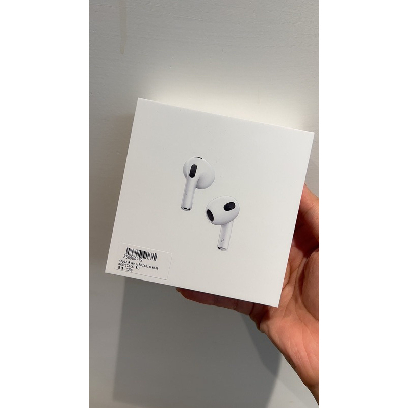 Apple 原廠 AirPods 3 藍芽耳機 Lightning 充電盒