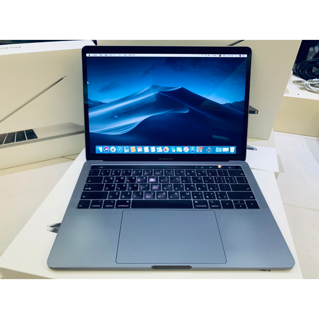 2019年 Apple Macbook Pro 13吋 四核 256G SSD Touch Bar A2159