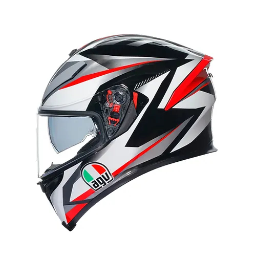 AGV K5S Plasma 白黑紅 全罩式安全帽