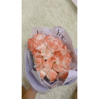 【快速出貨】粉紅玫瑰肥皂花束｜送禮花束｜附提袋