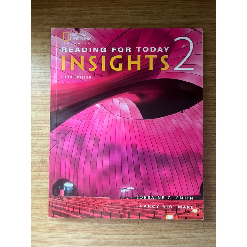 Reading For Today Insights 2 Fifth Edition 第五版 大學英語用書