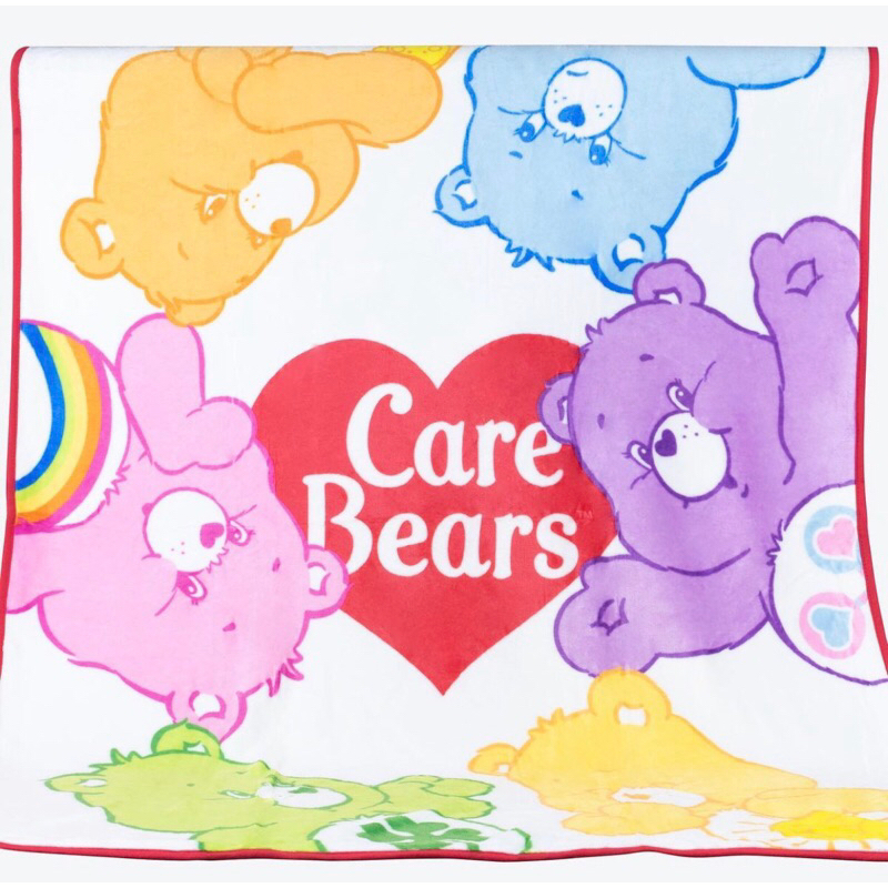 「現貨/預購」（泰國🇹🇭代購）官網購入正版 Care Bears 彩虹熊🐻毛毯沙發毯車用毯