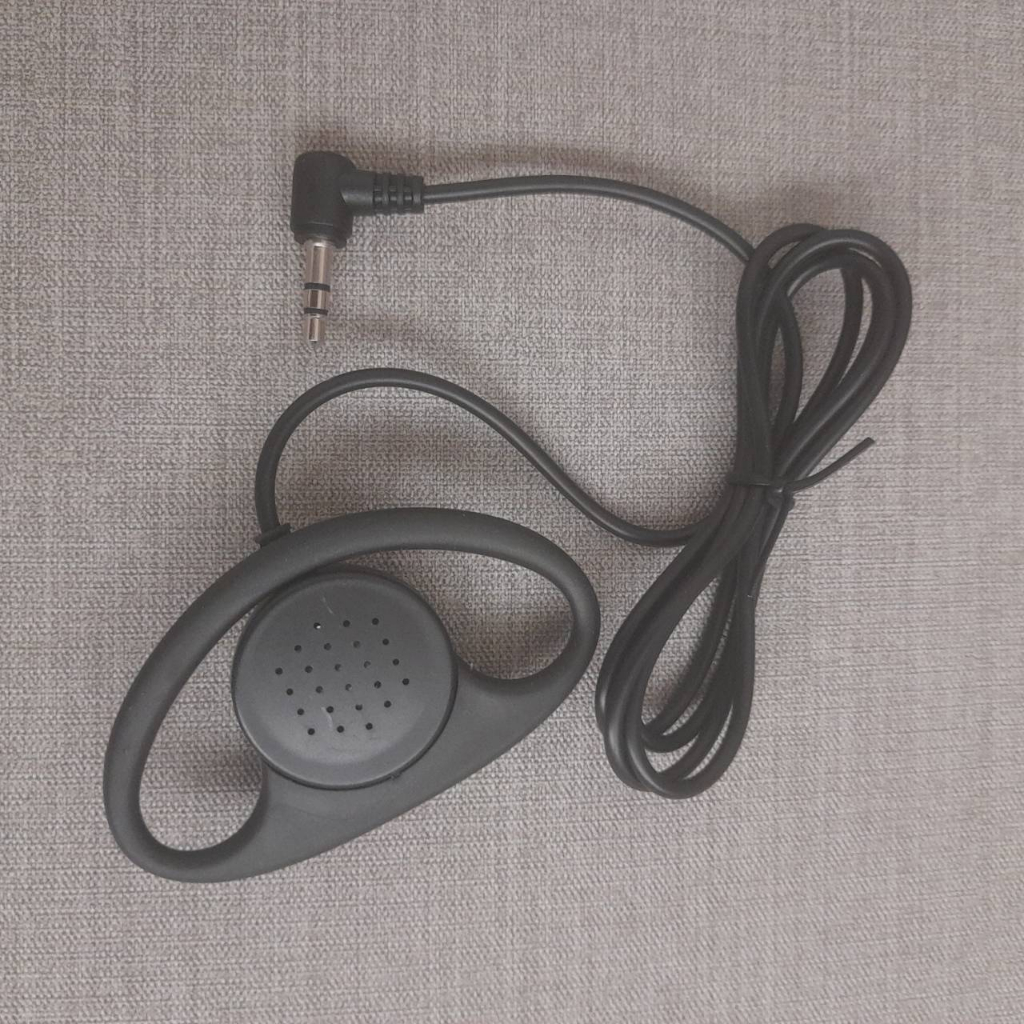 D型耳掛式耳機 會議 導覽 導遊 耳機 3.5mm接頭 單耳耳機
