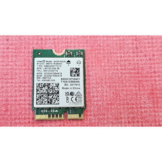 ☆筆電 Intel AC AX201NGW M.2 NGFF 藍芽 5.0 雙頻 AX201 WiFi 6 無線網絡卡