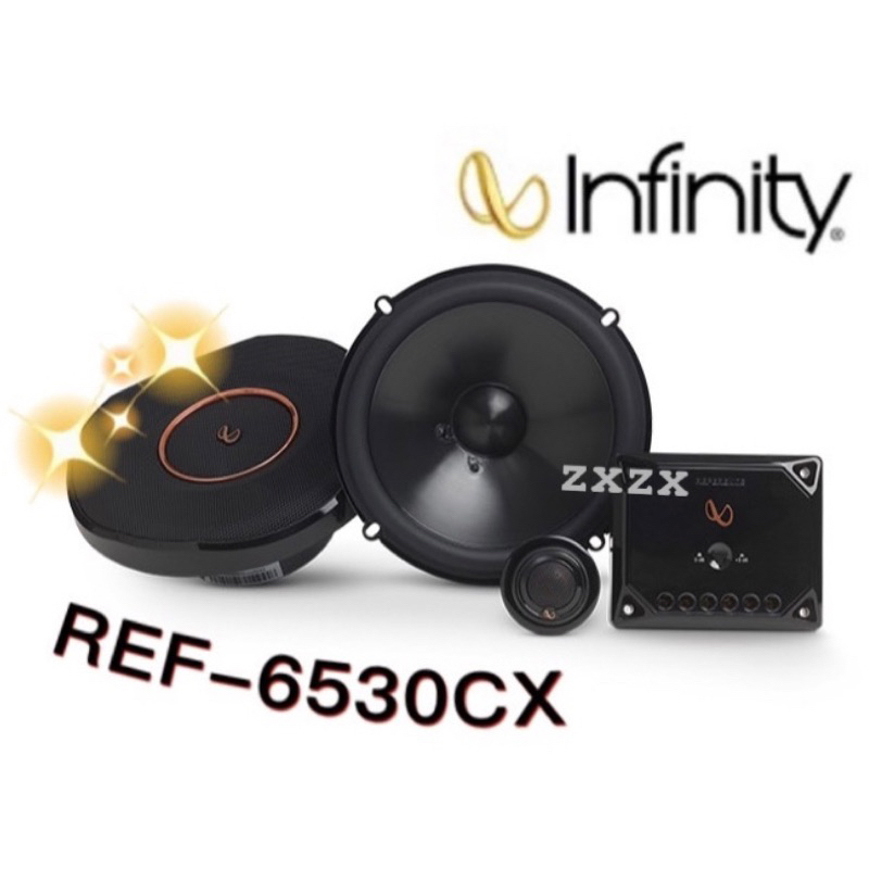 🔥原廠🔥【Infinity 哈曼】REF-6530CX 車用喇叭 6.5吋 汽車音響 二音路 270W 分離式喇叭 分音