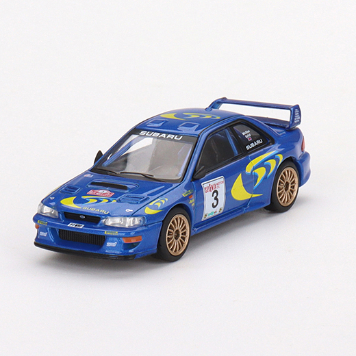 [玩三工作室] 送膠盒 MINI GT #512 Subaru Impreza WRC 1997 聖雷莫拉力賽冠軍 #3