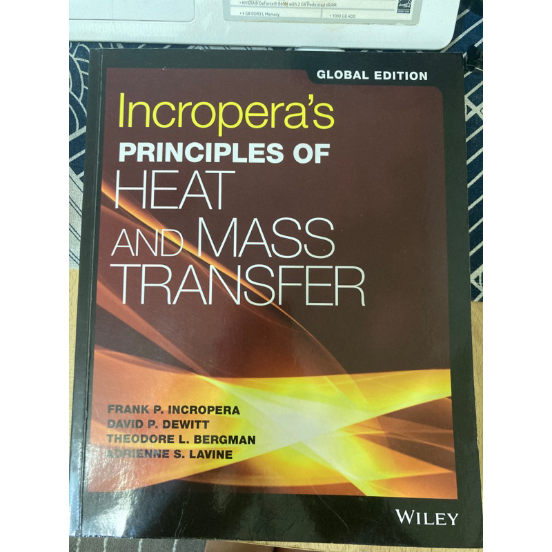 incropera`s principles of heat and mass transfer的價格推薦 - 2025年7月 | 比價比個夠 ...